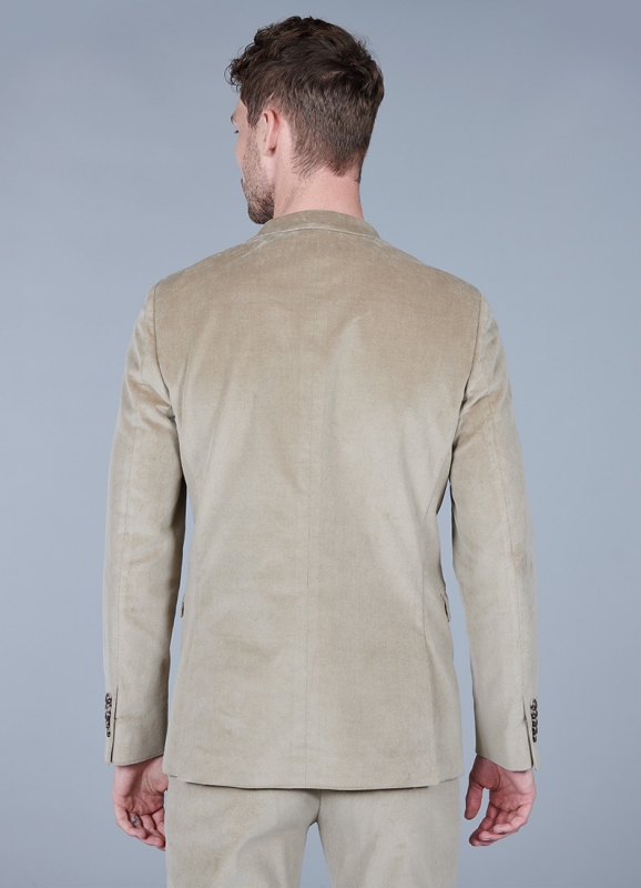 Corduroy suit jacket