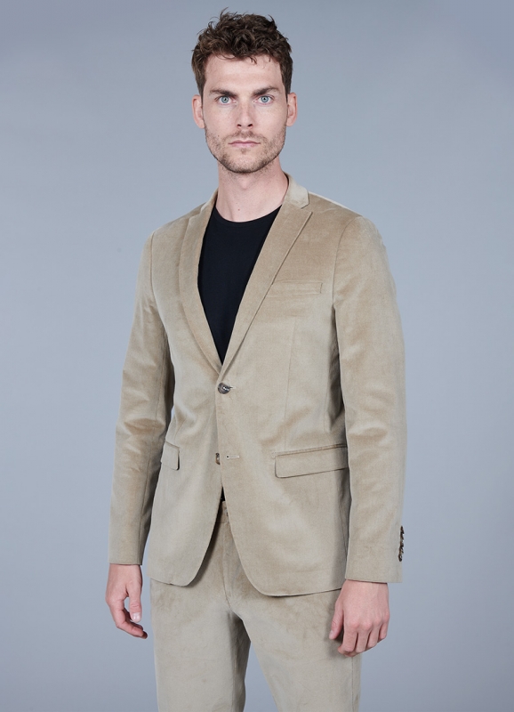 Corduroy suit jacket
