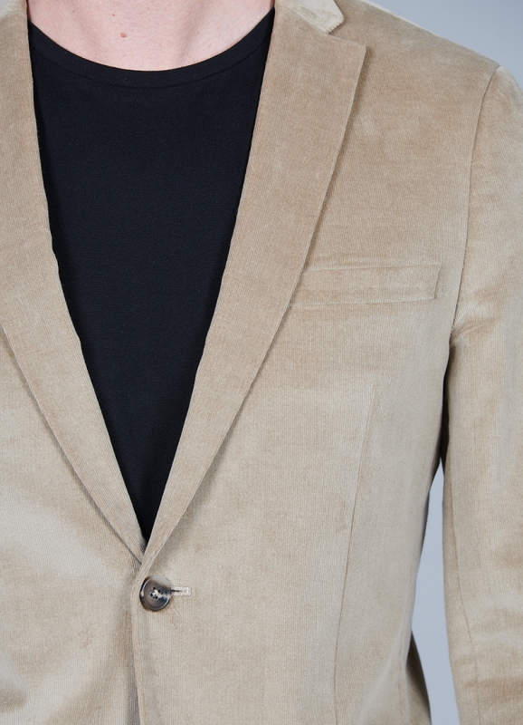 Corduroy suit jacket