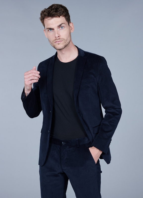 Corduroy suit jacket