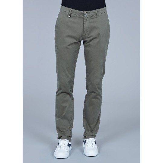 5 pocketed plain coton trousers