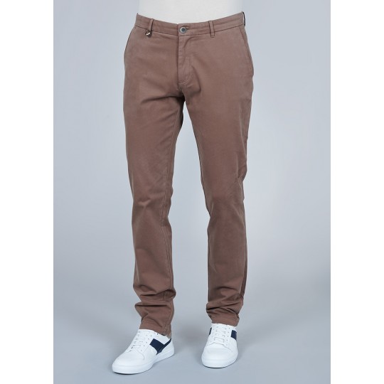 5 pocketed plain coton trousers