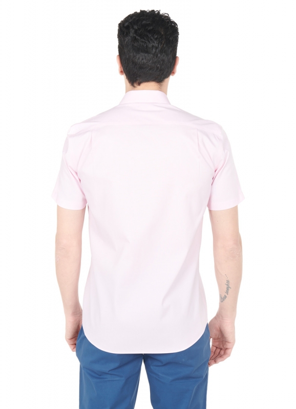 NON-IRON thin stripes Short sleeve shirt – Modern fit