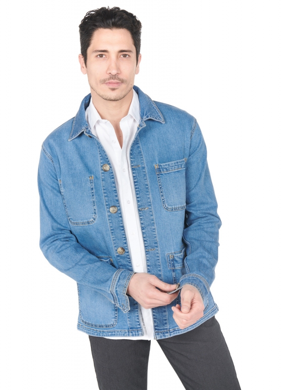 Denim blazer 