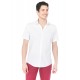 Cotton poplin Short sleeve shirt - Modern fit