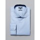 Chemise en twill de coton Tailored fit