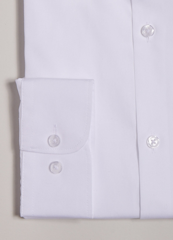Chemise en popeline de coton Modern fit
