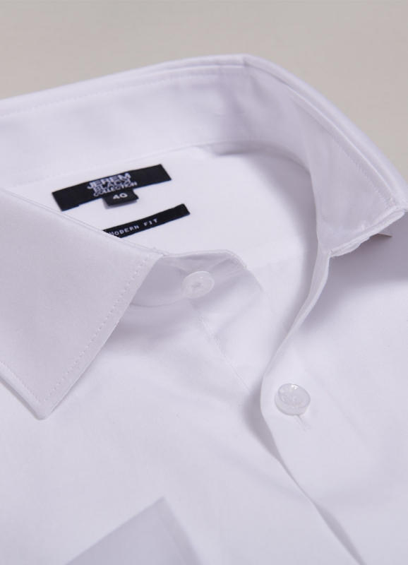 Chemise en popeline de coton Modern fit