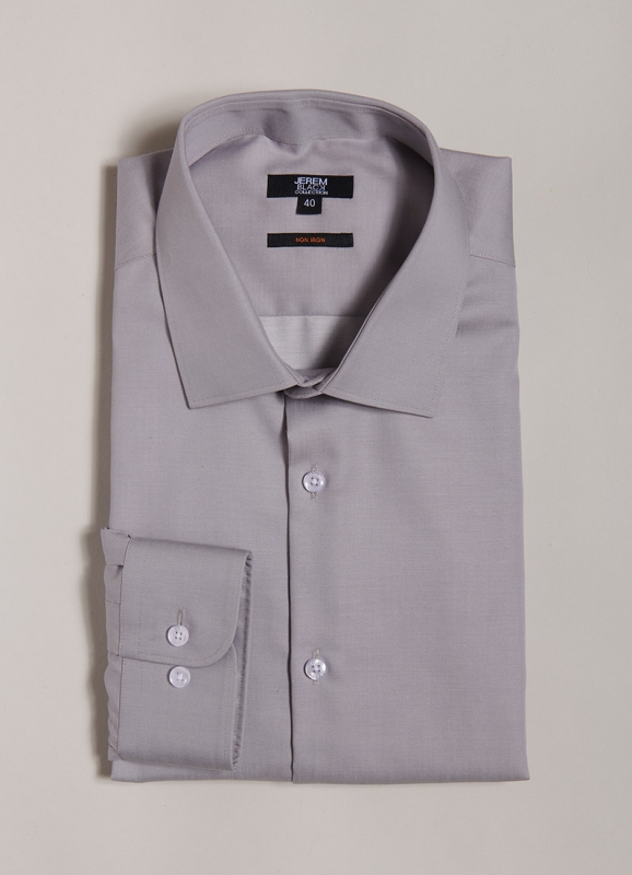 NON-IRON Cotton twill shirt – Modern fit