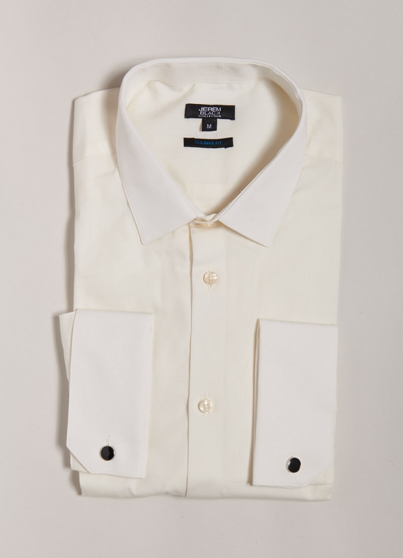 Cotton poplin Ceremony shirt - Tailored fit