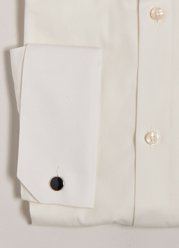 Cotton poplin Ceremony shirt - Tailored fit