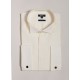Chemise cérémonie col cassé en popeline de coton Tailored fit
