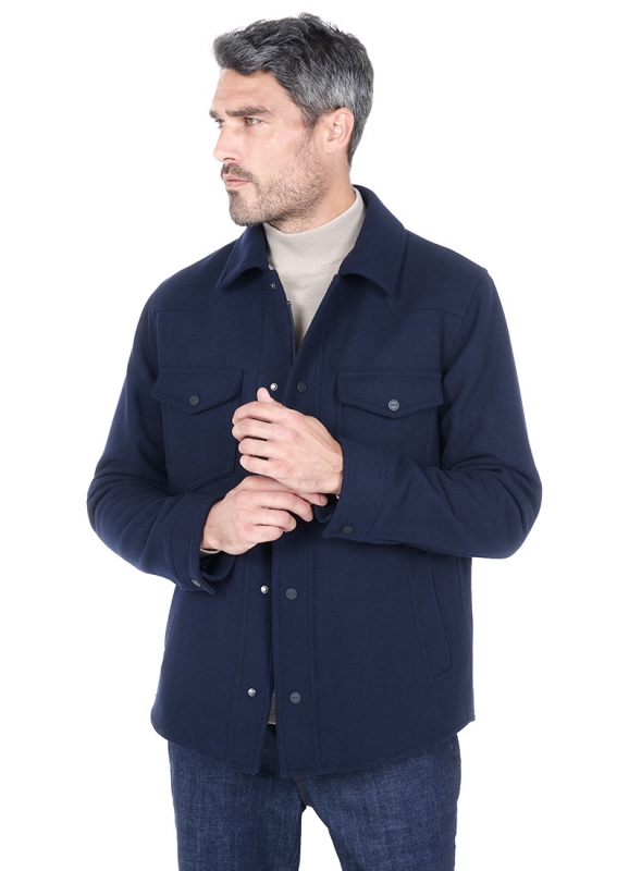 Manteau court multipoches