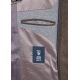 Manteau long avec parmenture amovible en suédine