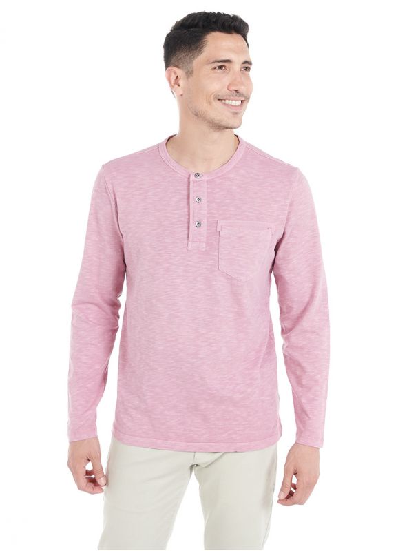 Polo à col mao