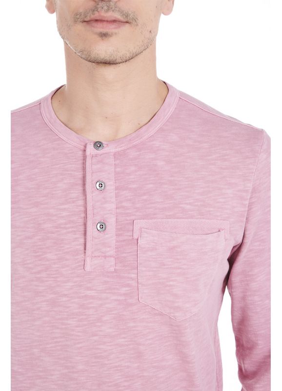 Polo à col mao