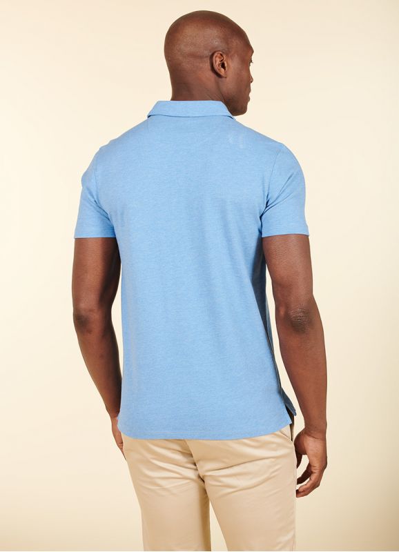 Embroidery "Jerem" short sleeve polo