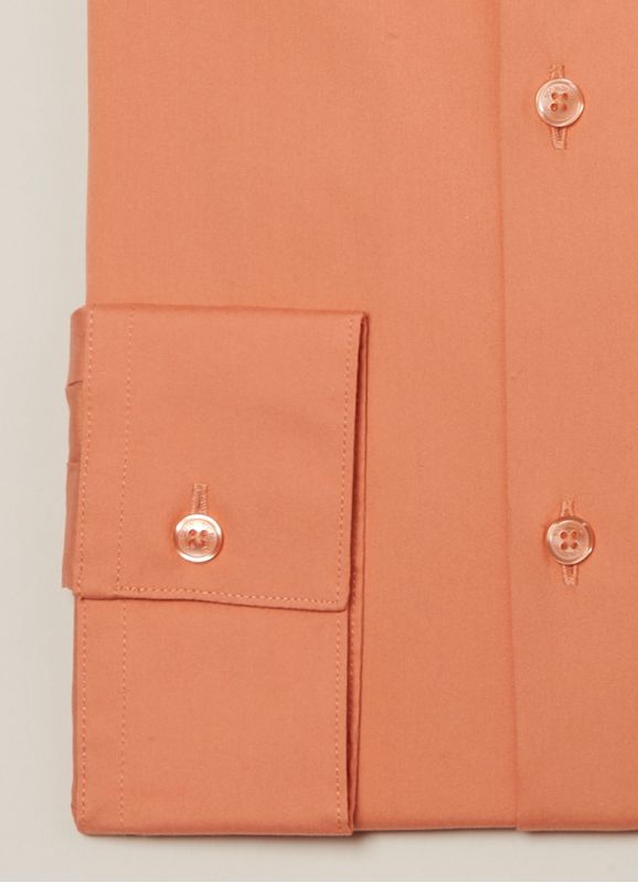 Chemise slim en popeline stretch