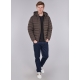 Blouson matelassé déperlant en duvet véritable