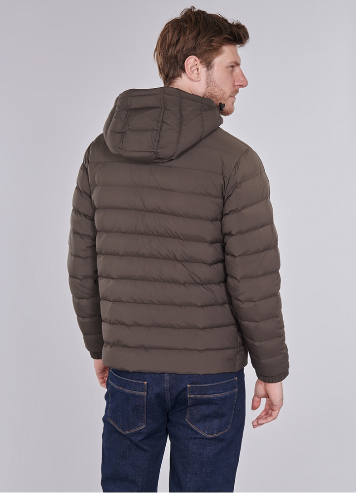 French connection water resistant hooded jacket discount