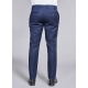 Pantalon droit en poly-viscose
