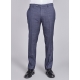 Pantalon droit en poly-viscose