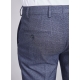 Pantalon droit en poly-viscose