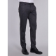 Pantalon de costume en poly-viscose stretch