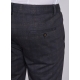 Pantalon de costume en poly-viscose stretch