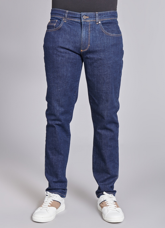 JEANS SLIM EN COTON STRETCH 