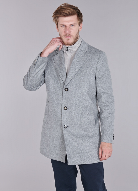 MANTEAU COL TAILLEUR MI-LONG