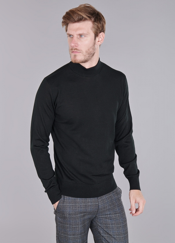 MERINOS mock turtleneck pullover