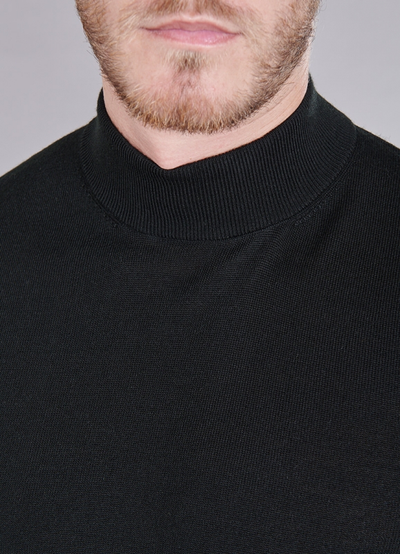 MERINOS mock turtleneck pullover