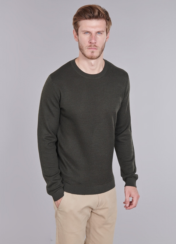 Pull en Mérinos à col rond