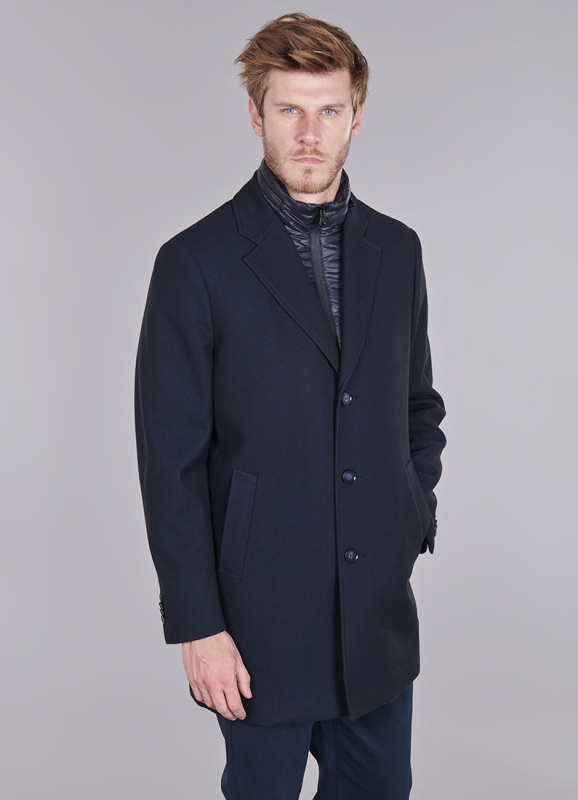 MANTEAU COL TAILLEUR MI-LONG