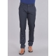 Pantalon en viscose à motifs
