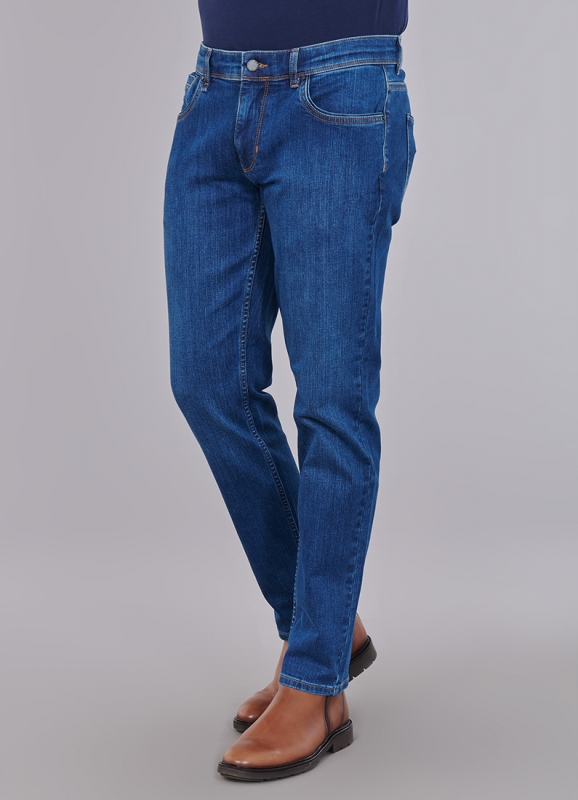 JEANS SLIM EN COTON STRETCH