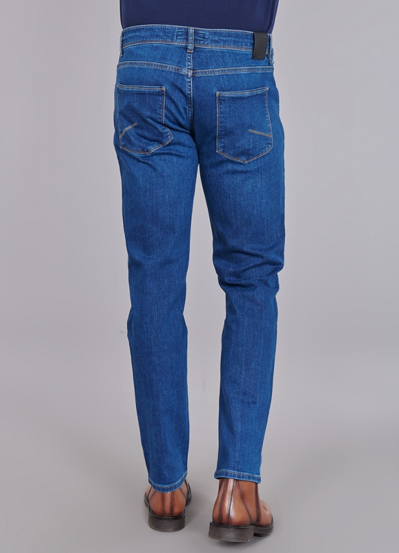 JEANS SLIM EN COTON STRETCH