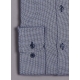 Chemise ajustée en coton repassage facile