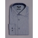 Chemise ajustée en coton repassage facile