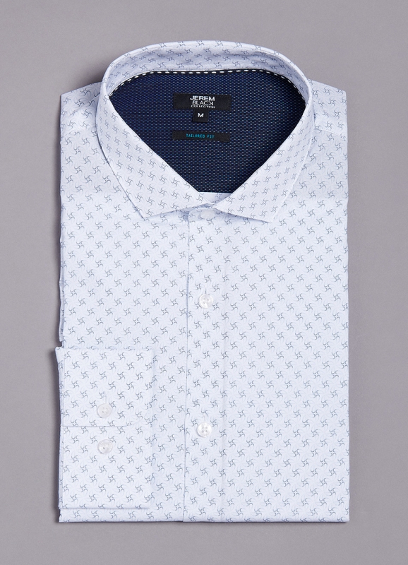 CHEMISE A MOTIF EN COTON 