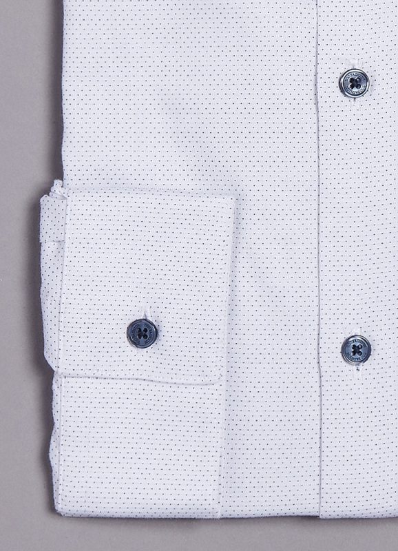 Stretch cotton shirt