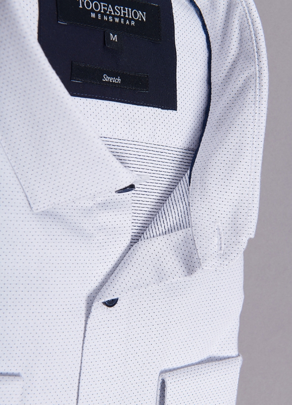 Stretch cotton shirt