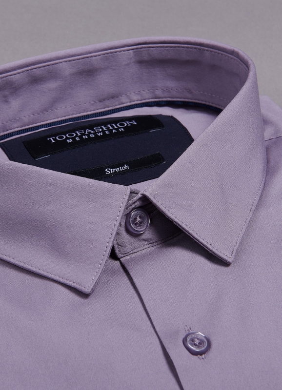 Chemise en coton stretch – Slim fit