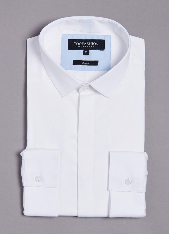 CHEMISE TAILORED FIT EN COTON STRETCH