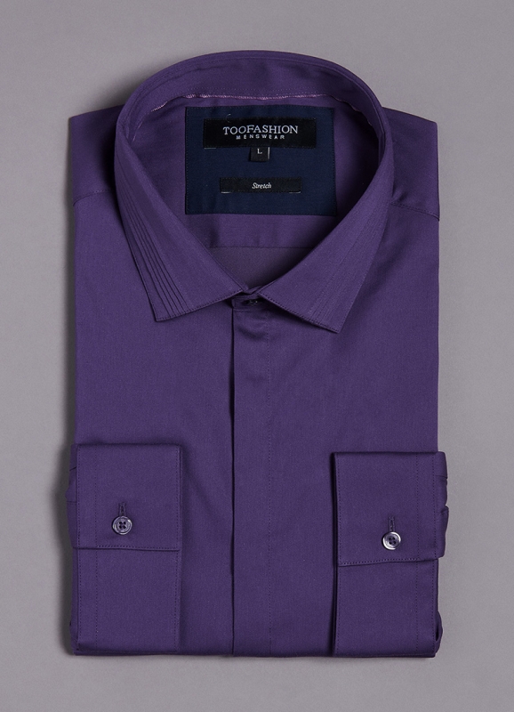 Chemise ajustée stretch