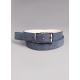 Braided-look matte leather belt Brady