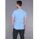 Tee-shirt col rond avec poche poitrine