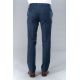 PANTALON DE COSTUME LAVABLE EN FIL À FIL BI-STRETCH DE LAINE MÉLANGÉE