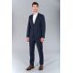 VESTE DE COSTUME EN SERGÉ TEINT EN FIL STRETCH